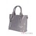 Купить классическую женскую сумку из серой перламутровой кожи в интернет-магазине в Украине  - арт.2937_1