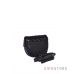 Купить онлайн сумочку женскую из черной кожи с заклепками оптом и в розницу- арт.3005