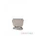 Купить онлайн сумочку женскую кожаную миниатюрную бежевую с заклепками  в интернет-магазине в Украине - арт.3005