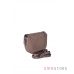 Купить онлайн сумочку женскую кожаную миниатюрную с заклепками цвета капучино оптом и в розницу - арт.3005_3