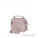 Купить пудровую женскую сумочку из кожи с карманами впереди в интернет-магазине в Украине - арт.5113_4