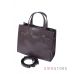 Купить небольшую кожаную серую женскую сумку с ремешком в интернет-магазине в Украине - арт.6607_1