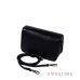 Купить маленькую женскую сумочку из черной кожи с перекидом в интернет-магазине в Украине - арт.6622_2