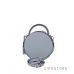 Купить круглую сумочку женскую из серо-голубой кожи в интернет-магазине в Украине - арт.6900_4