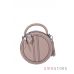 Купить сумочку круглую женскую из кожи цвета капучино в интернет-магазине в Украине - арт.6900_1