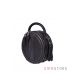 Купить женскую круглую сумочку из черной кожи в интернет-магазине в Украине - арт.6900_2