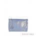 Купить женскую сумочку через плечо из кожи цвета голубой перламутр в интернет-магазине в Украине - арт.801103_1