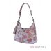 Купить женскую сумку-мешок  кремовую с цветами в интернет-магазине - арт.8062_1