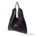 Купить сумку-майку женскую из натуральной черной кожи в интернет-магазине в Украине - арт.9038_1