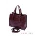 Купить небольшую женскую сумку из коричневой кожи на три отделения в интернет-магазине в Украине- арт.9968_1